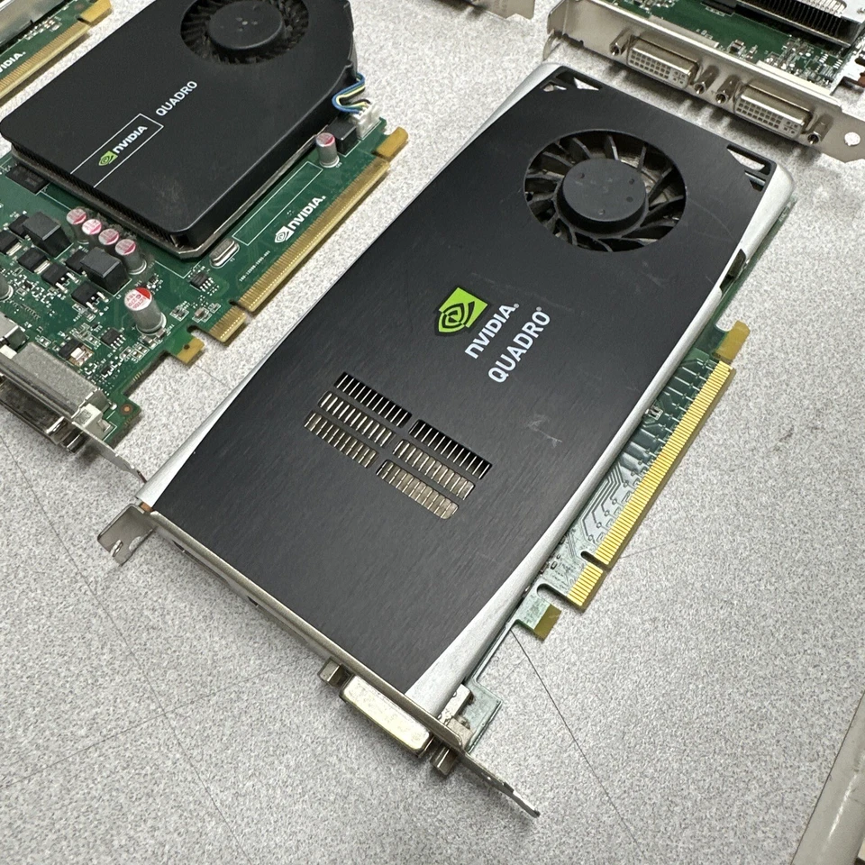Lot of 6 NVIDIA Quadro Graphics Cards 2000, 2000D, K600, FX 1800 - Image 3 of 4