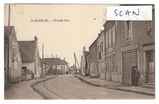 St Marcel les Châlons : Grande rue