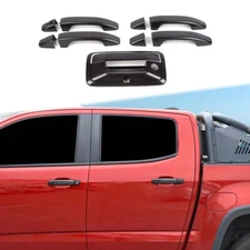 Carbon Fiber Door & Tailgate Handle Covers for Chevy Colorado/GMC Canyon 2014+