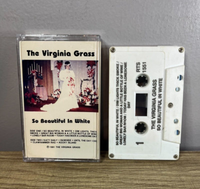 The Virginia Grass - So Beautiful In White - Cassette Tape - Rare - 1991