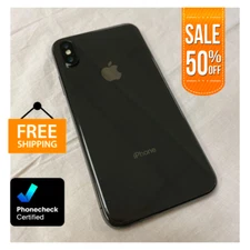 Apple iPhone X 🍎64GB 256GB 4G LTE Unlocked Verizon T-Mobile Very Good iOS WiFi