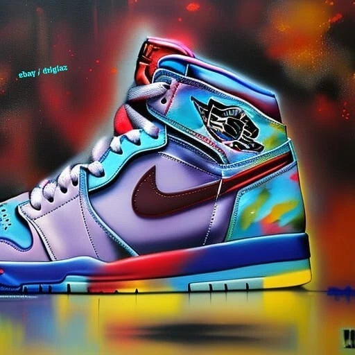 Cartoon Jordan Sneakers