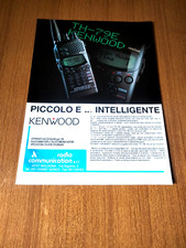 1995 KENWOOD PORTABLE TRANSCEIVER TH-79E BANDER TRANSCEIVER VINTAGE AD