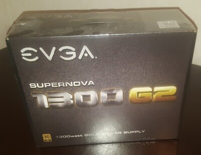 EVGA SuperNOVA 1300 G2 1300W Modular Gold Power Supply 80 plus pn 120-G2-1300-XR