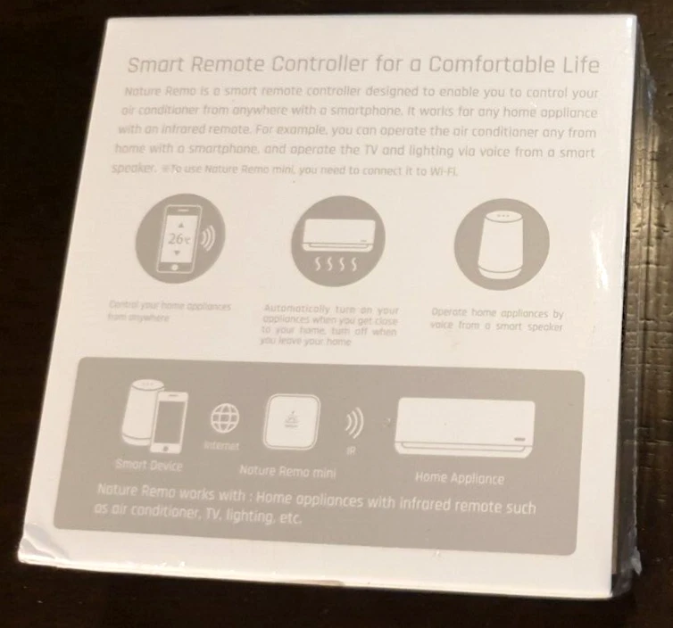 NATURE REMO MINI Smart Universal Remote - Control Air Conditioner, TV, Lighting - Image 2 of 4