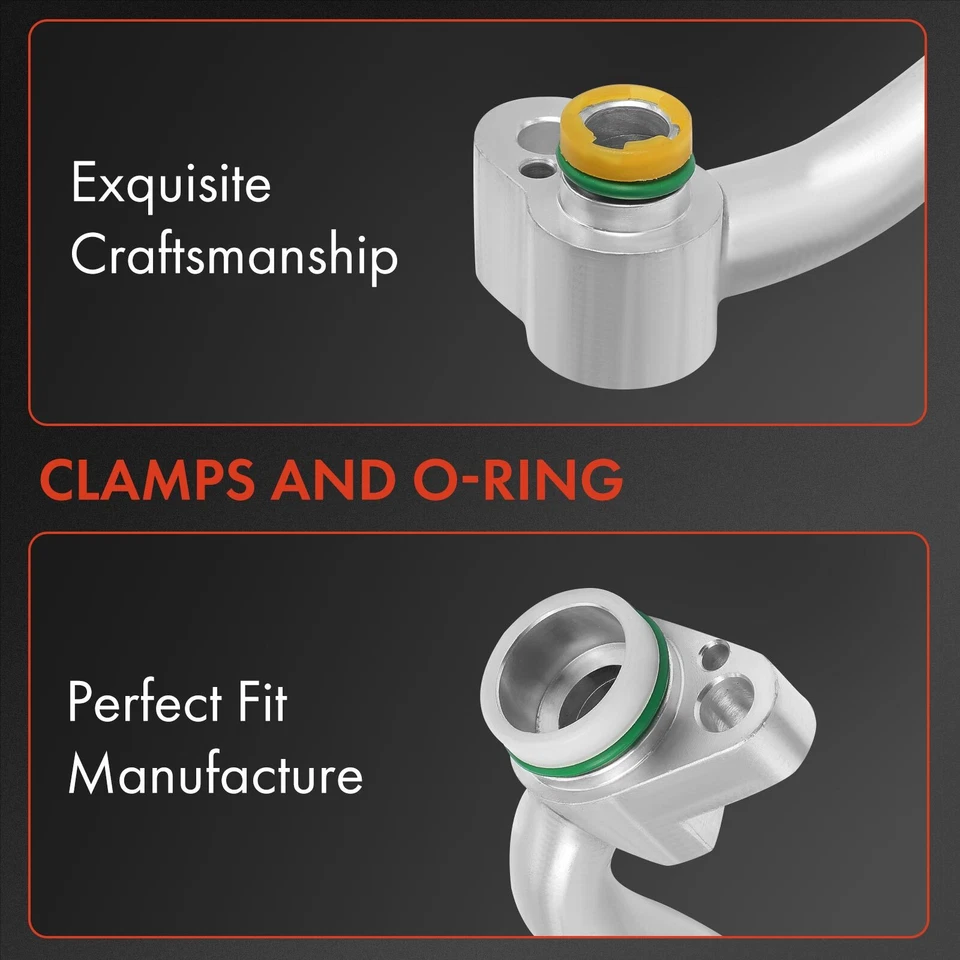 Nueva manguera de línea de succión de refrigerador de aire acondicionado para BMW X5 2011-2013 X6 2008-2014 V8 4,4 L Foto 3 de 4