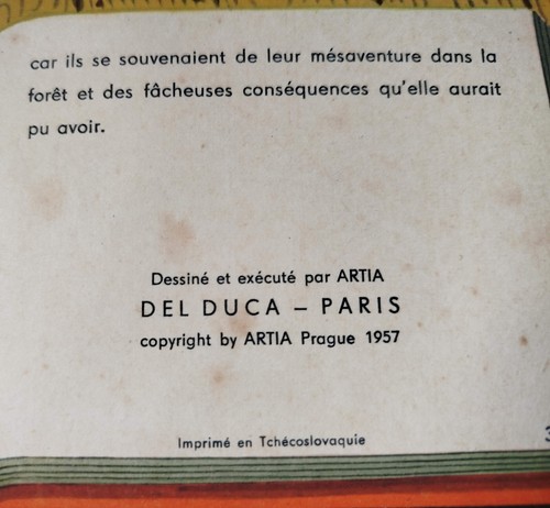LA CHAUMIERE DE PAIN D’EPICE POP-UP ENFANTS KUBASTA 1957 - Foto 5 di 7