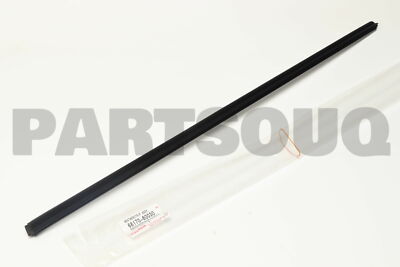 ⭐︎ 6817060030 Genuine Toyota WEATHERSTRIP ASSY, FRONT DOOR GLASS