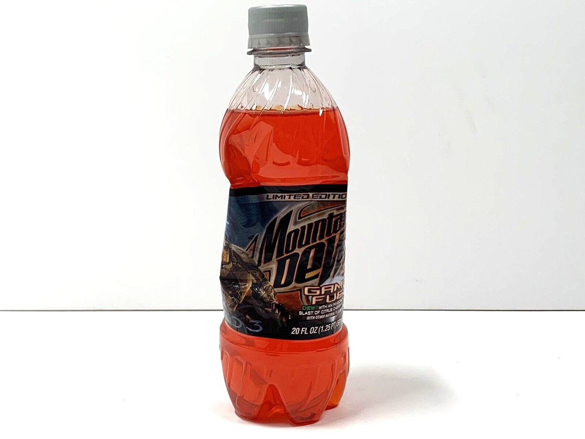 RARE 2007 Halo 3 Mountain Dew Game Fuel Limited Edition 20oz Full 