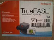 Honeywell Home He100a1000 Furnace Humidifier, 2, 000 Sq. Ft., Drain Bypass,