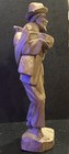 Vintage Hand-Carved Wooden Traveler Wanderer Figurine Folk Art Sculpture — photo 5