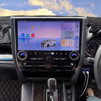 15.6'' Car Stereo Radio Android Navigation 8+256GB For Toyota Alphard 2015-2020