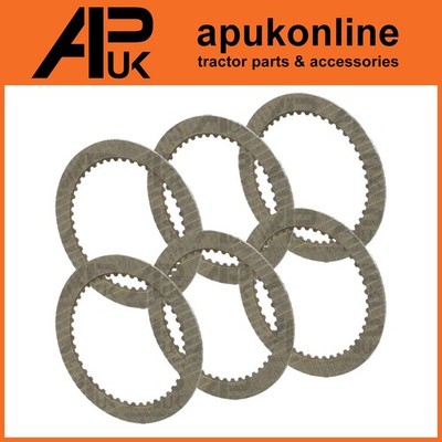 6x Zapfwellenkupplungsscheibe 45 Spline für Case International IH 485 495 685 XL Traktor
