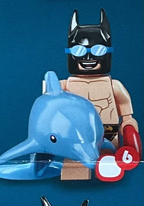 Lego Sammelfiguren The Batman Movie 2 - Nr. 6 Badehosen Batman NEU 71020 - Bild 1 von 1