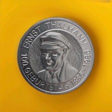Medal NRD Ernst Thälmann 1886-1986 pamiątka 100 urodzin 