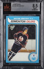 1979-80 TOPPS #18 WAYNE GRETZKY ROOKIE RC BVG 8.5