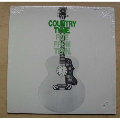 COUNTRY TYME FIVE FROM TEN LP RARE 1977 ALBUM (2 DRILL HOLES IN COVER) USA