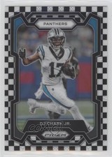 2023 Panini Prizm Black & White Checker Prizm DJ Chark Jr #41 0b3