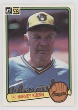 1983 Donruss Harvey Kuenn #608 0f7