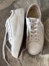 Taos - Plim Soul Lux - White Leather - Women's Size 8