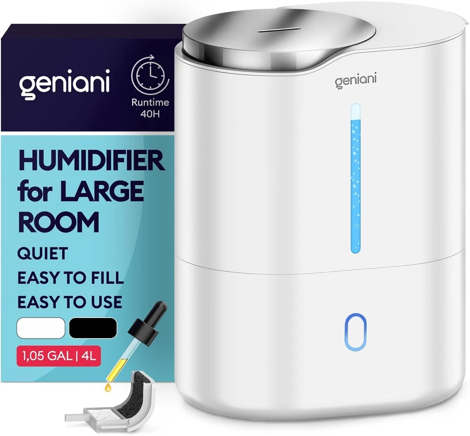 Bedroom Humidifier with Aromatherapy - Auto Shut-off - Image 3 of 4