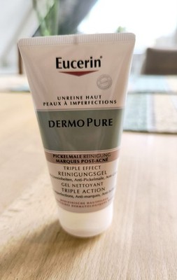 Eucerin dermo pure Triple Effekt Reinigungsgel, Pickelmale 75ml