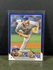 2023 Topps #346 Jonathan Heasley Royal Blue