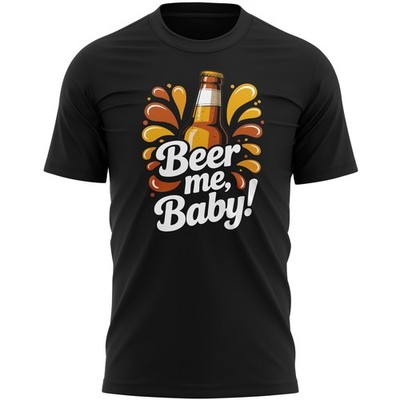 Lustiges Herren Bier T-Shirt Beer Me Baby Flasche Bier Grafik Oberteil Oktoberfest D...