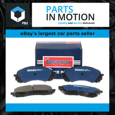 Brake Pads Set fits SUBARU IMPREZA GD, GG 1.6 Front 02 to 09 B&B 26296AE190 New