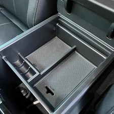for 2024 2025 Telluride Center Console Organizer Tray for Kia Black Trim