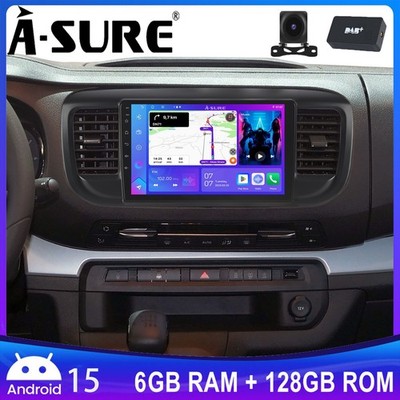 DAB+ KAM 6+128G CarPlay Für Opel Vivaro C Zafira Life 2019 2023 Autoradio GPS BT