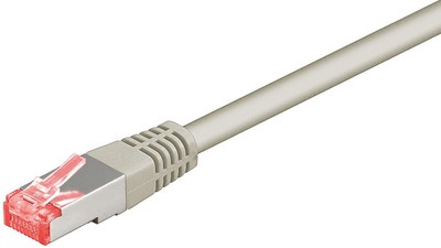 5x CAT 6 Netzwerkkabel S/FTP; CAT 6-1500 S/FTP PIMF GRAU 15m PL