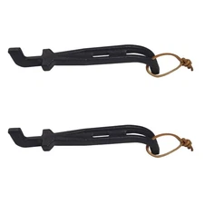 2 PCS Grill Grate Lifter Cast Iron Grid Handle Universal Barbecue Tool Hook