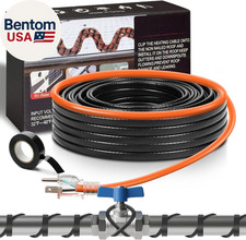 15FT 3FT 160FT Water Pipe Heat Cable for Pipe Freeze Protection, Pipe Heating C
