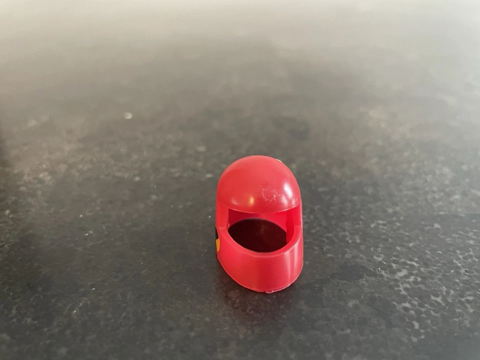 Crash Test Dummies Original Rojo Crash Helmet Tyco Vintage 1991 Foto 2 de 4