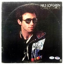 Nils Lofgren Signed Autographed Record Album LP E-Street Band ACOA