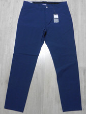 KJUS Mens 35 X 32 IKE PANTS NAVY BLUE PERFORMANCE GOLF 5-POCKET STRETCH