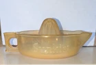 Vintage 1930's McKee Glass Sunkist Juice Reamer Caramel Butterscotch Kitchen