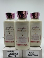 Bath And Body Works "3 BOTTLES" GINGHAM GORGEOUS Fine Fragrance Mist Body 8oz,