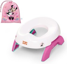 Disney Minnie Mouse 2-in-1 My Travel Potty by Bright Starts, Freestanding Potty