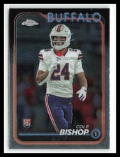 Cole Bishop 2024 Topps Chrome #263 RC Rookie Buffalo Bills