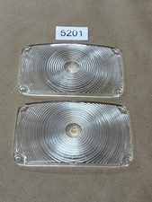 1956 Chevrolet Belair 150 210 Parking Lamp Lens Clear - Pair