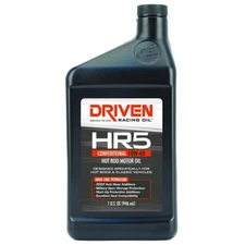 Driven Racing Oil 03806, HR5 Hot Rod Oil, Conventional 10W-40, 1 Quart