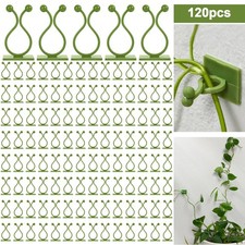 120 PCS Plant Climbing Clips Self Adhesive Wall Support for Pothos Indoor Plants