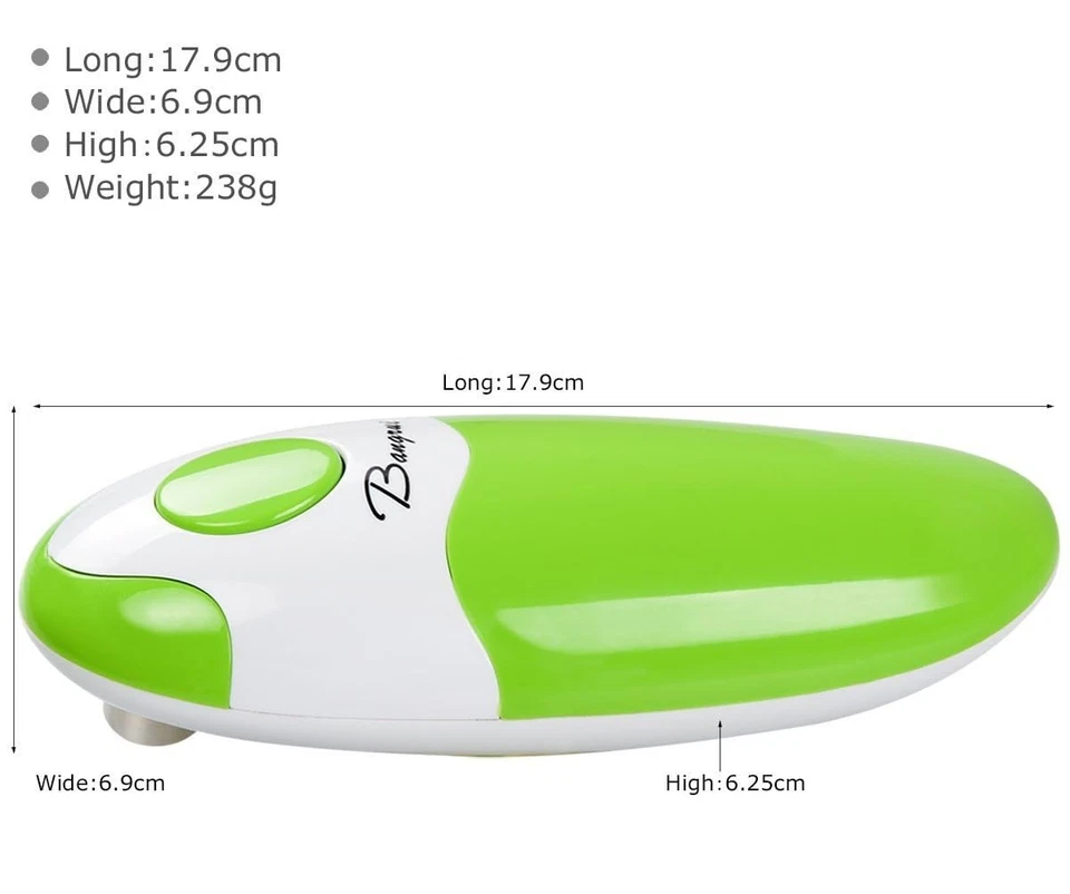 Cocina Automático Seguridad Inalámbrico Un Toque Eléctrico Abridor de Latas y Profesional... Foto 3 de 4