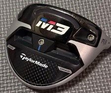 Taylormade M3 3W 15° Fairway wood head Only Black Right Handed Head Cover