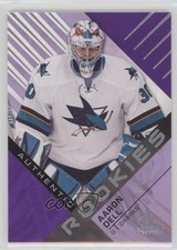 2016-17 SP Game Used Authentic Rookies Purple Aaron Dell #142 fv4