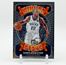 Khris Middleton 2021-22 Panini Donruss Optic Winner Stays #2 Bucks NM