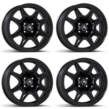 4x Alcar Hybrid Stahlfelgen 4-200101B 04 black 6.5Jx16 ET32 4x108 für Peugeot 20