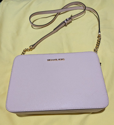Michael Kors Powder Blush (Pink) Leather Crossbody